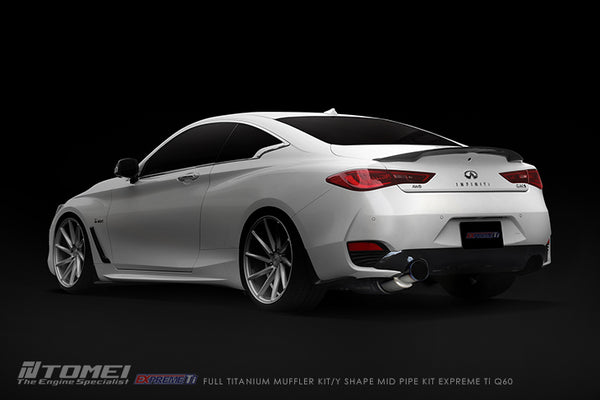 Tomei Full Titanium Expreme Ti Exhaust - Infiniti Q50 / Q60 w/ VR30DDTT 3.0T