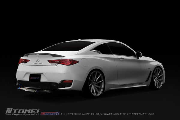 Tomei Full Titanium Expreme Ti Exhaust - Infiniti Q50 / Q60 w/ VR30DDTT 3.0T