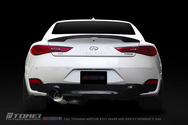 Tomei Full Titanium Expreme Ti Exhaust - Infiniti Q50 / Q60 w/ VR30DDTT 3.0T