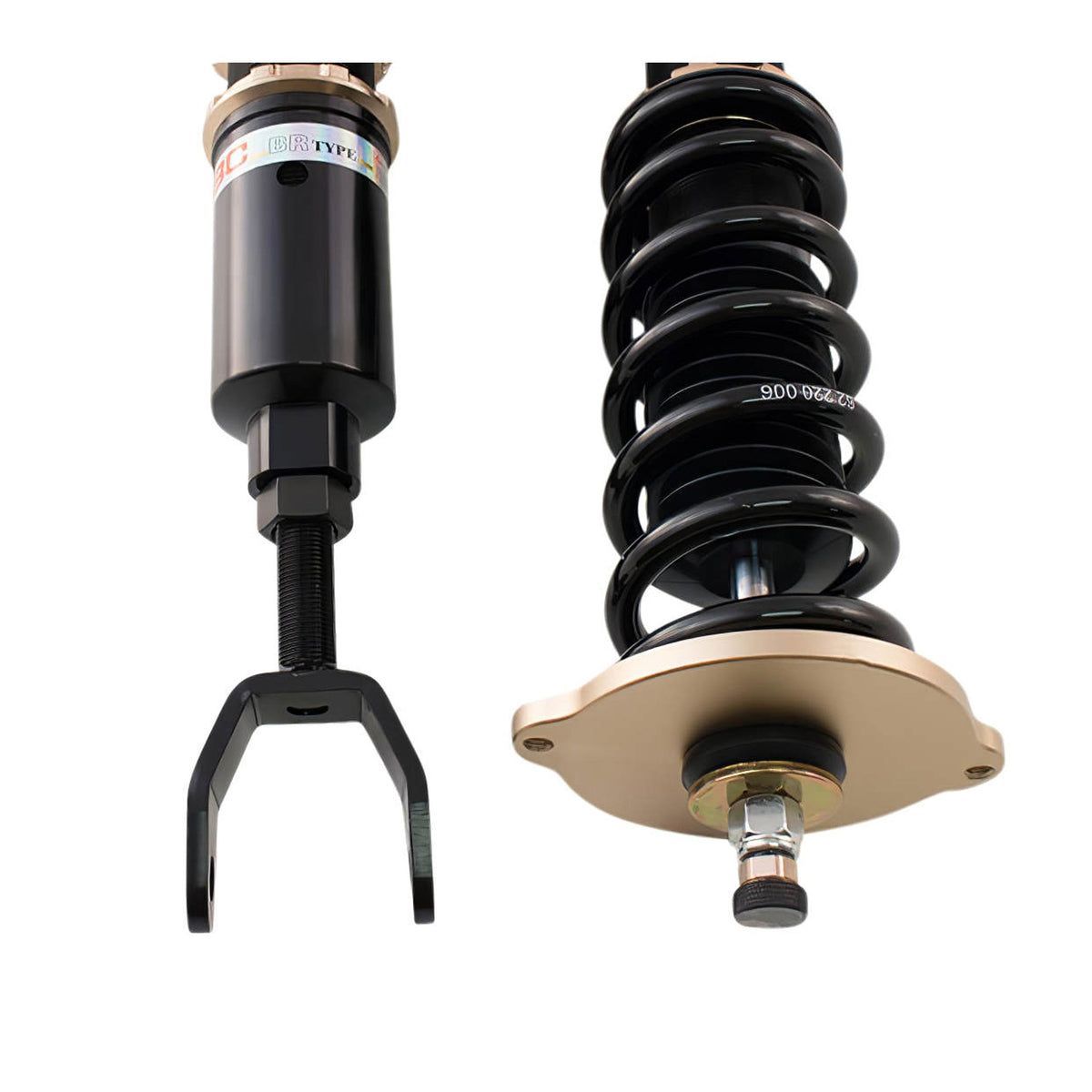 S-01-BR - BC Racing BR Coilovers - Audi A4 FWD (1996-2001)