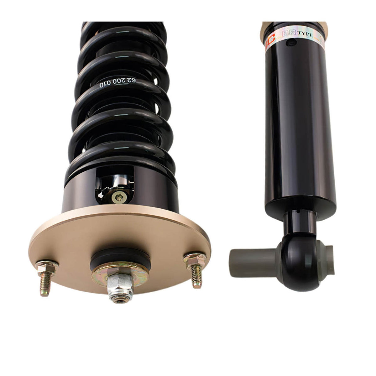 S-01-BR - BC Racing BR Coilovers - Audi A4 FWD (1996-2001)