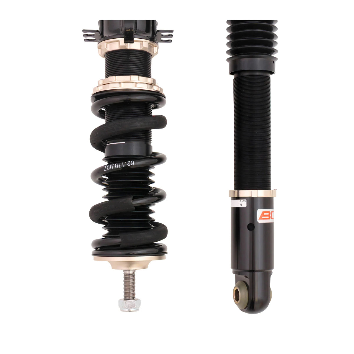 S-03-BR - BC Racing BR Coilovers - Audi TT Quattro (2000-2006)