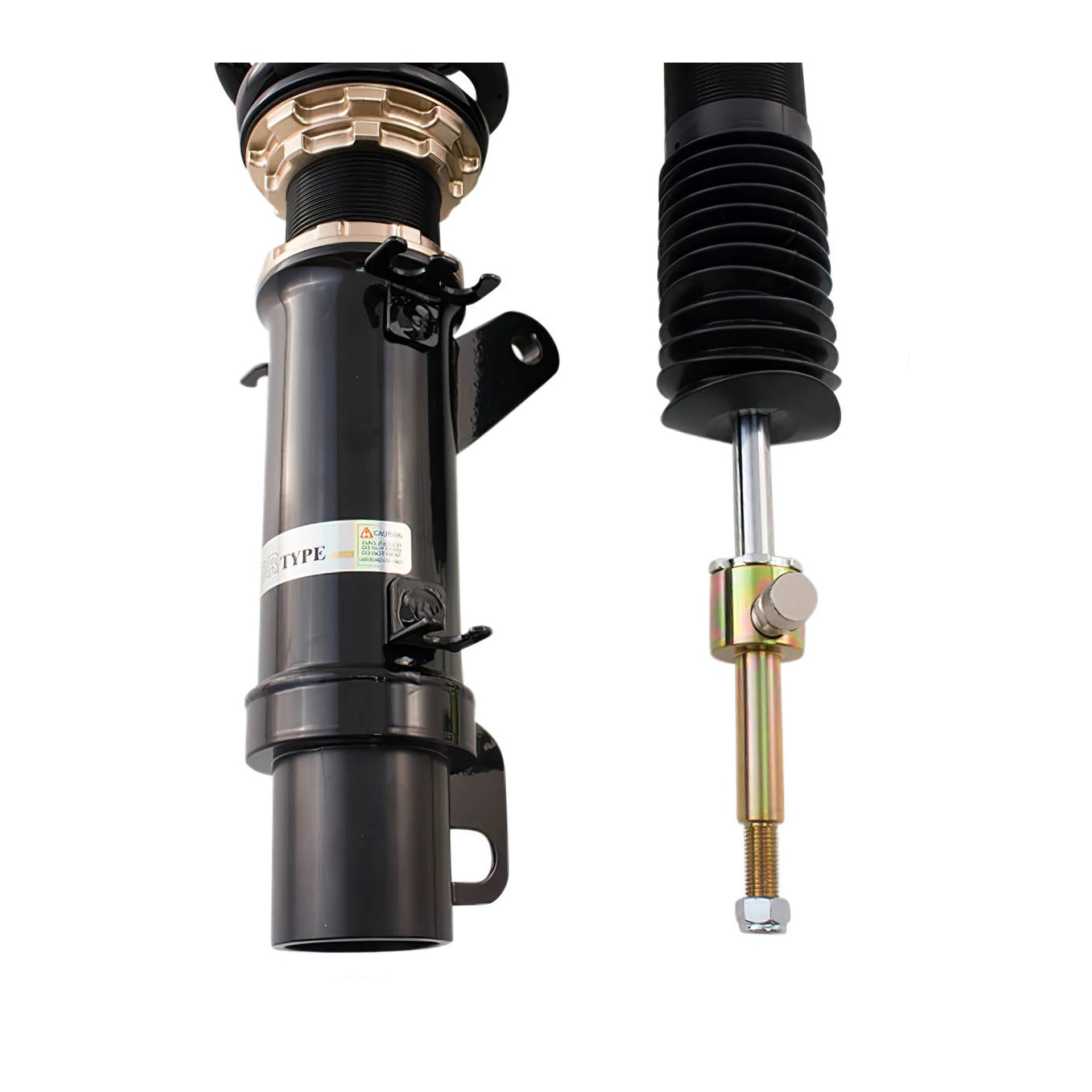 BC Racing BR Series Coilovers - Audi TT FWD (2000-2006)