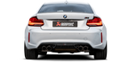 Akrapovic Slip-On Line (Titanium) w/Carbon Fiber Tips - BMW M2 Competition/M2 CS (F87) [2018-2022]