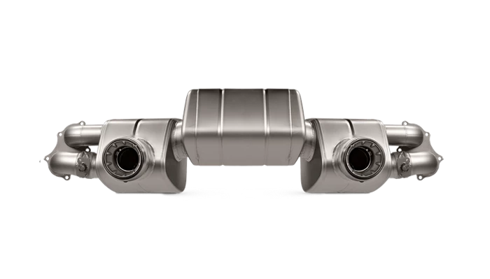Akrapovic Slip-On Race Line (Titanium) (Req Tips / Option 2) - Porsche Cayman GT4 / Boxster Spyder (718) [2020+]