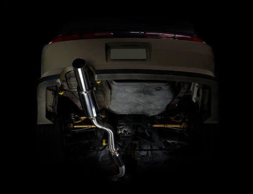ISR Performance Series II GT Single Exhaust System - Resonated - Nissan S14 240sx (1995-1998)