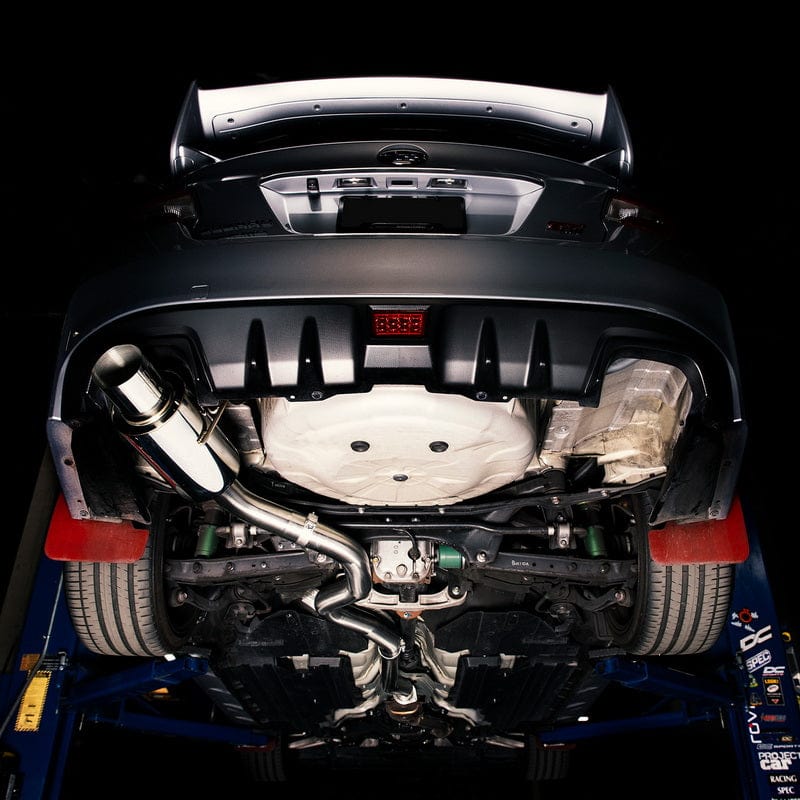 SCS4305BT - DC Sports Catback Single Exit Exhaust System - Burnt ...