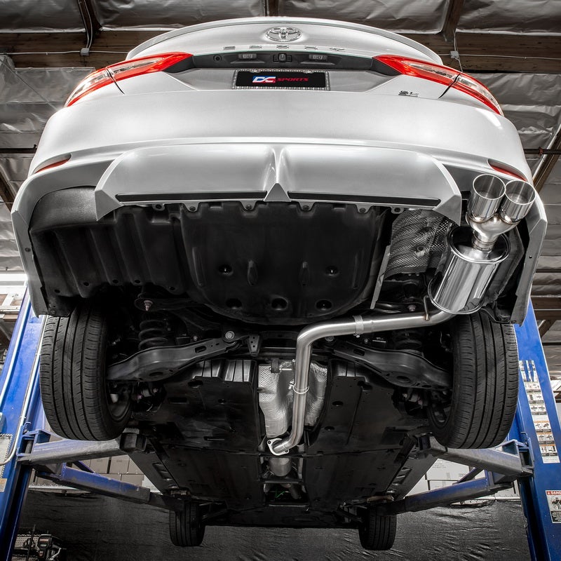 DC Sports Bolt-On Single Canister Cat-Back Exhaust System - Toyota Camry 2.5L (2018-2022)