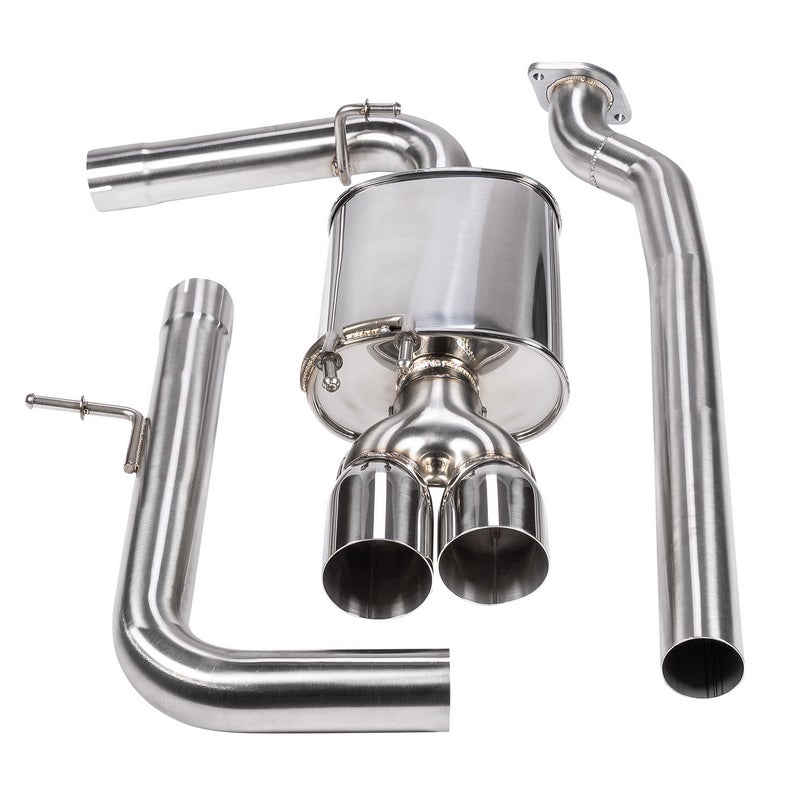 DC Sports Bolt-On Single Canister Cat-Back Exhaust System - Toyota Camry 2.5L (2018-2022)