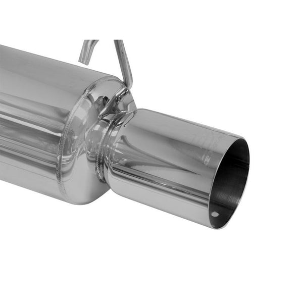DC Sports Stainless Steel Single Cat-Back Exhaust System - Mitsubishi Lancer Evolution VIII, IX (2003-2007)