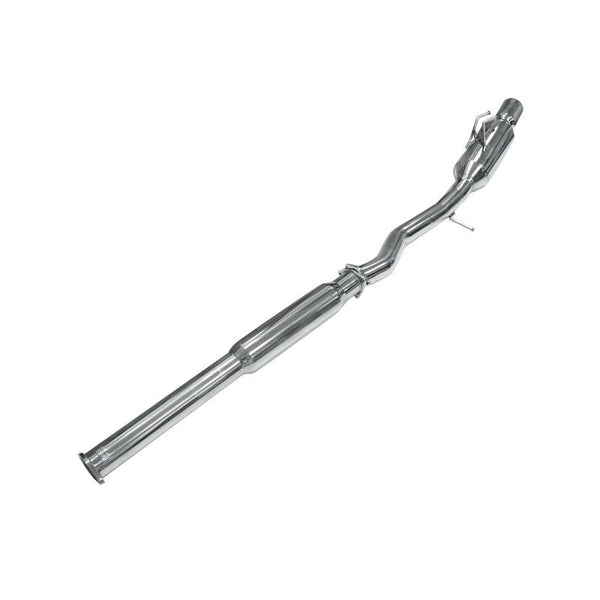 DC Sports Stainless Steel Single Bolt On Cat-Back Exhaust System - Mitsubishi Lancer Evolution X / 10 (2008-2015)