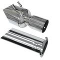 DC Sports Stainless Steel Single Bolt On Cat-Back Exhaust System - Mitsubishi Lancer Evolution X / 10 (2008-2015)