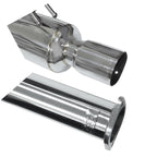 DC Sports Stainless Steel Single Bolt On Cat-Back Exhaust System - Mitsubishi Lancer Evolution X / 10 (2008-2015)