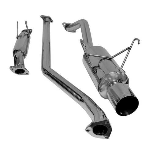 DC Sports Bolt On Cat-Back Exhaust System - Honda Civic EX 4dr ONLY (2001-2005)