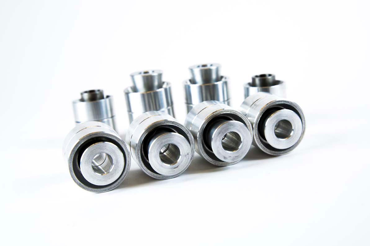 SPL Parts Rear Knuckle Monoball Bushing Set - Nissan 370Z Z34 & Infiniti G37 V37