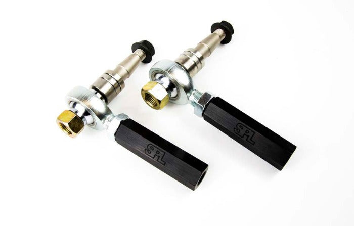 SPL Parts Front Bumpsteer Adjustable Outer Tie Rods Ends Set - Nissan Z33 350Z / V35 G35