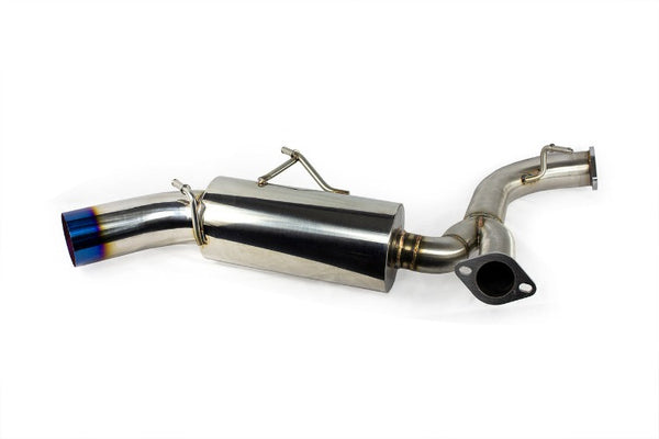 ISR Performance Stainless Steel ST Exhaust w/ Burnt Tips - Toyota GR86 FR-S / Subaru BRZ / Scion FR-S