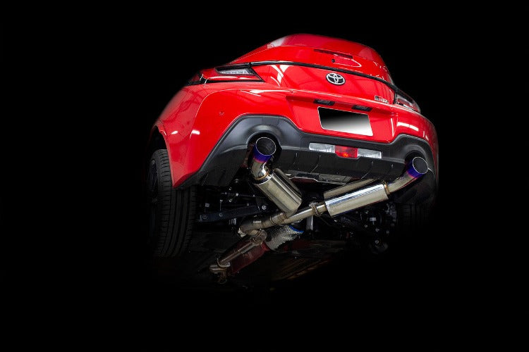 IS-ST-GT86 - ISR Stainless Steel ST Exhaust w/ Burnt Tips - Toyota GR86 FR-S / Subaru BRZ / Scion FR-S