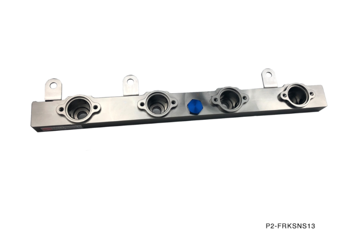 P2M Billet Aluminum Side Feed Fuel Rail Kit - Nissan S13 SR20DET - P2-FRKSNS13-WSK