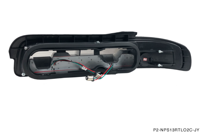 P2M Crystal Clear Taillights LED - Nissan 240SX S13 Coupe / Convertible (1989-1994) - P2-NPS13RTL02C-JY