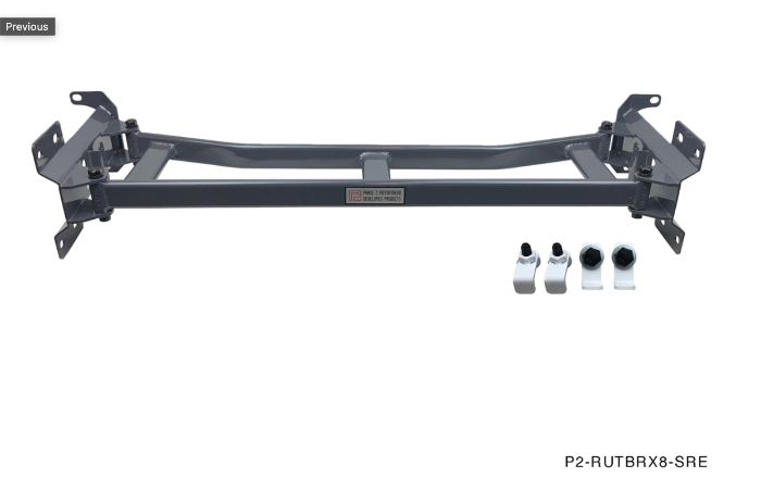 P2M Rear Upper Trunk Brace - Mazda RX-8 SE3P (2003-2012) - P2-RUTBRX8-SRE