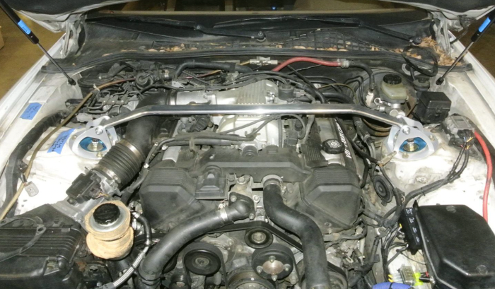 MR-SB-LSC3FU-1P - Megan Racing Race Spec Front Strut Tower Bar Brace - Toyota Supra MKIII (1986-1997)