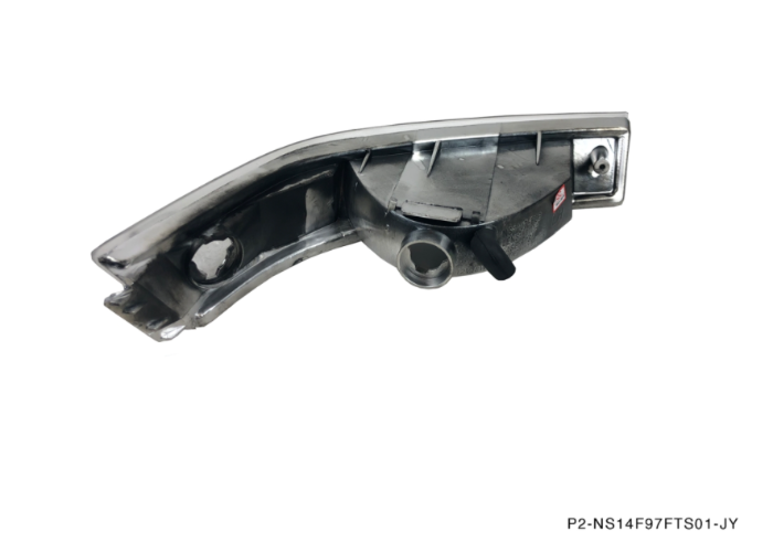 P2M Clear Front Turn Signal Lights - Nissan 240SX S14 Kouki JDM Front Bumper (1997-1998) - P2-NS1497FTS01-JY