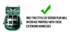 ISR Performance O2 Harness Extension Kit - Nissan 350z Infiniti G35 VQ35DE