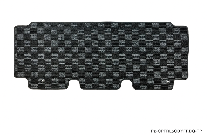 Phase 2 Motortrend (P2M) Front & Rear Dark Grey Carpet Floor Mats Set - Honda Odyssey RL5 (2011-2017)
