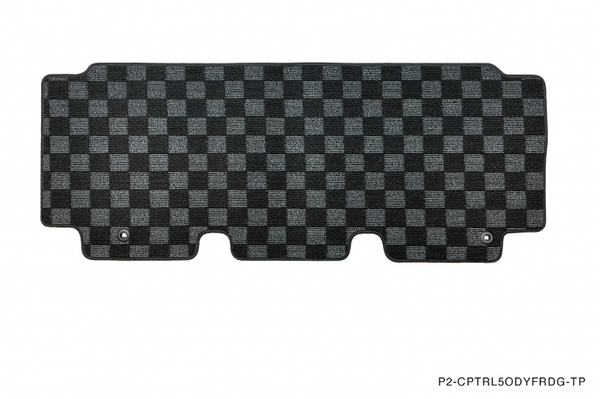 Phase 2 Motortrend (P2M) Front & Rear Dark Grey Carpet Floor Mats Set - Honda Odyssey RL5 (2011-2017)