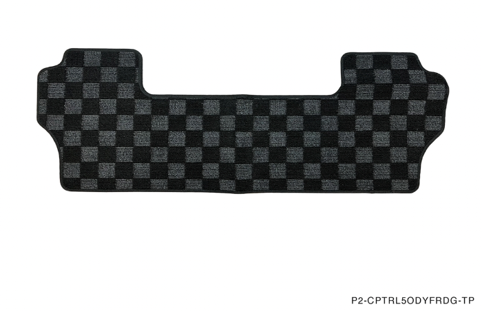 Phase 2 Motortrend (P2M) Front & Rear Dark Grey Carpet Floor Mats Set - Honda Odyssey RL5 (2011-2017)
