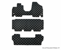 P2M Rear Dark Grey Carpet Floor Mats Set - Honda Odyssey (2011-2017)