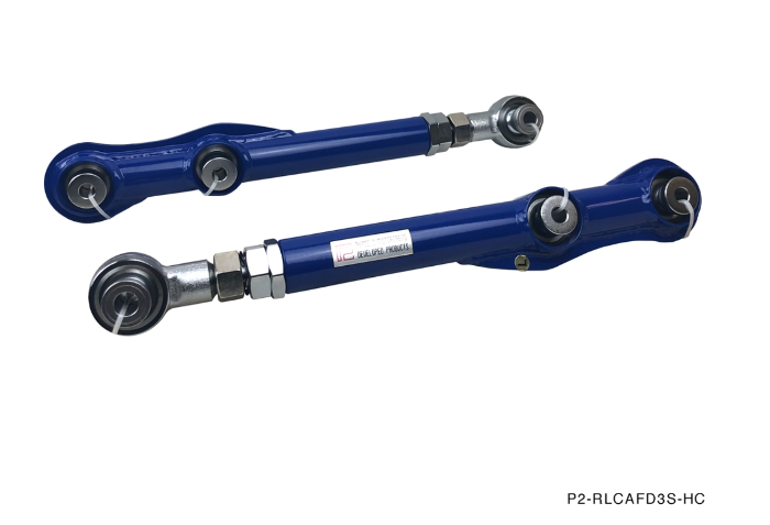 P2M Adjustable Rear Lower Control Arms - Mazda RX-7 FD3S (1993-1997) - P2-RLCAFD3S-HC