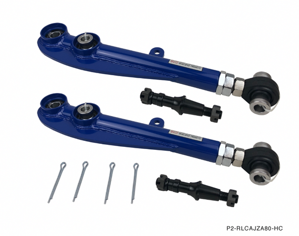Phase 2 Motortrend (P2M) Adjustable Rear Lower Control Arms - Toyota Supra JZA80 MK4 (1993-1998)