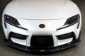 APR Performance Carbon Fiber Front Wind Splitter w/ Support Rods - Toyota Supra A90 (2019+)