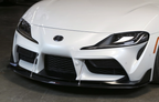 APR Performance Carbon Fiber Front Wind Splitter w/ Support Rods - Toyota Supra A90 (2019+)