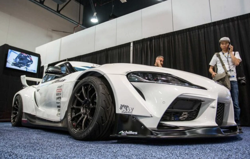 Greddy Pandem Aero V1 Front Lower Lip Spoiler - Toyota Supra A90 (2019+)