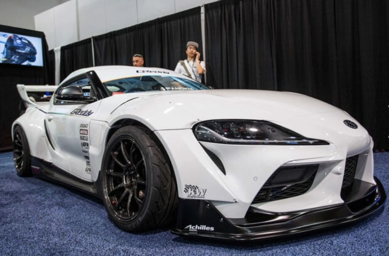Greddy Pandem Aero V1 Front Lower Lip Spoiler - Toyota Supra A90 (2019+)