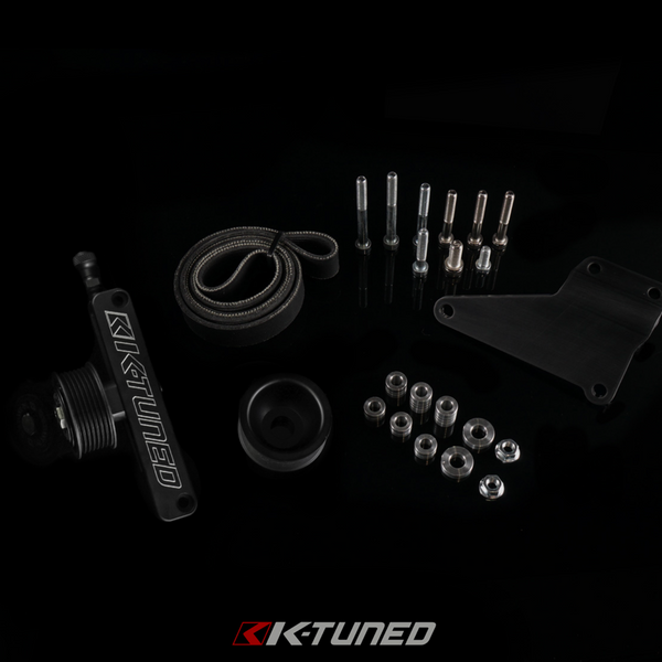 K-Tuned Universal A/C P/S Eliminator Delete Kit - Honda K20 K20A K20Z1 K20Z3 K24