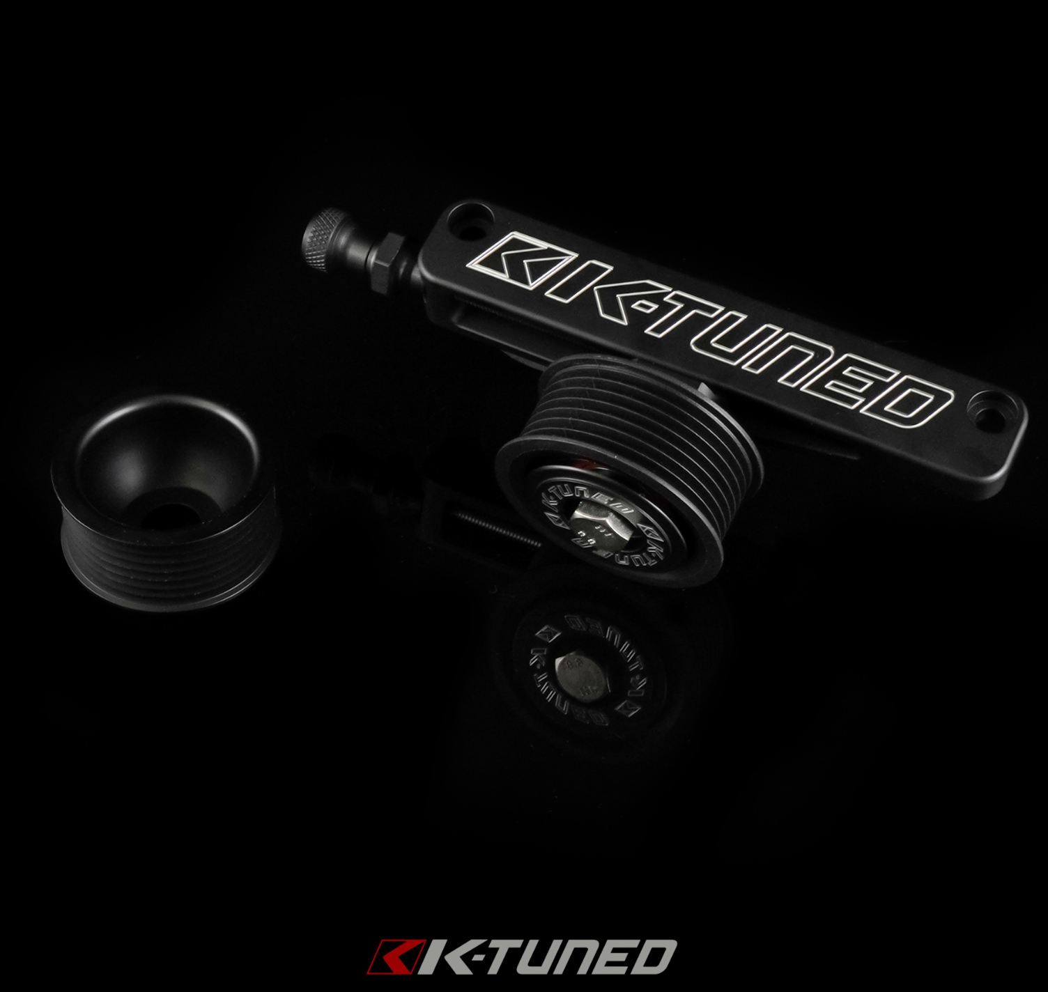 K-Tuned Universal A/C P/S Eliminator Delete Kit - Honda K20 K20A K20Z1 K20Z3 K24