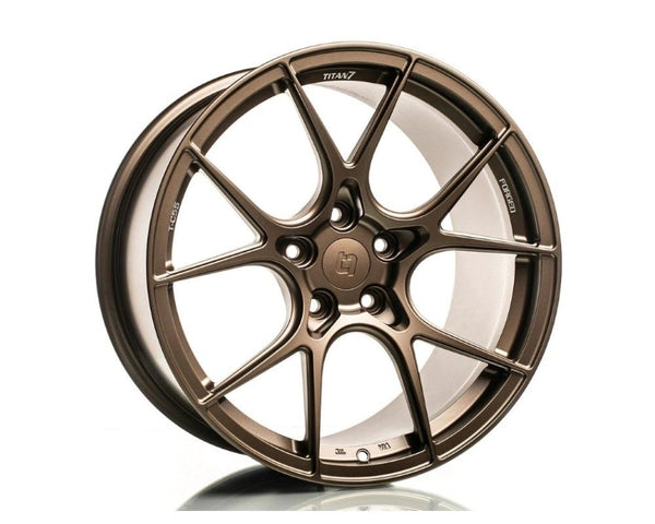 Titan 7 T-CS5 18x9.5 5x114.3 40mm - Techna Bronze - Single Wheel