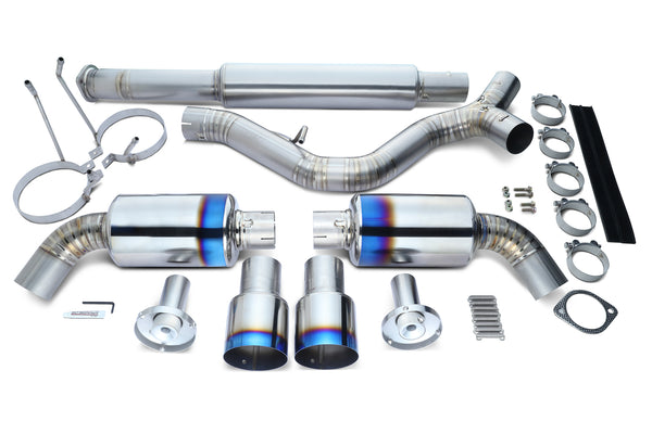 Tomei Type D Expreme Ti Titanium Dual Exit Exhaust System - Toyota GR86 / Subaru BRZ (2022+)