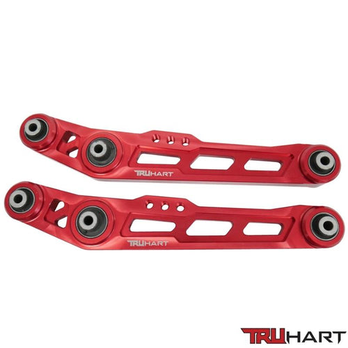 Truhart Red Adjustable Rear Lower Control Arms - Honda Civic (1988-1995)