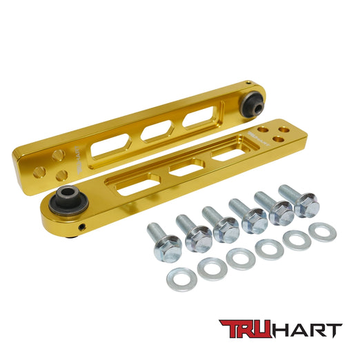 TruHart Rear LCA Lower Camber Control Arms Kit - Gold - Acura RSX & Type S (2002-2006)