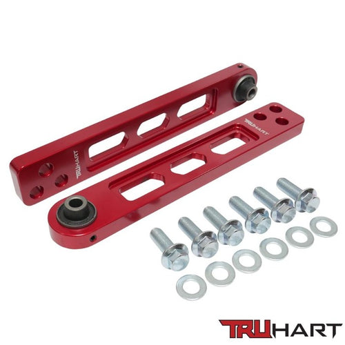 TruHart Rear LCA Lower Camber Control Arms Kit - Red - Honda Element (2003-2007)