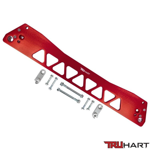 TruHart Red Rear SubFrame Brace - Acura Integra (1994-2001) / Honda Civic (1992-1995)