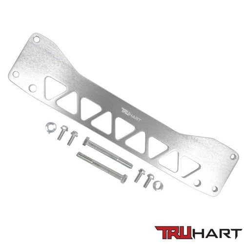 TruHart Rear Subframe Brace - Polished - Honda Civic & Si Models (2001-2006)