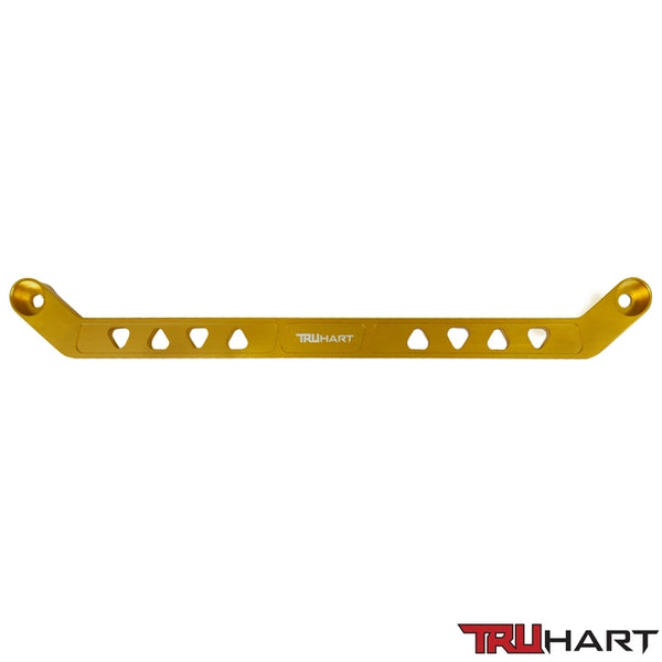 TruHart Rear Lower Tie Bar Brace - Gold - Honda Civic EK (1996-2000)