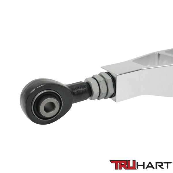 TruHart Adjustable Rear Lower Control Arms Set - Polished - Subaru WRX & STi (2008+)