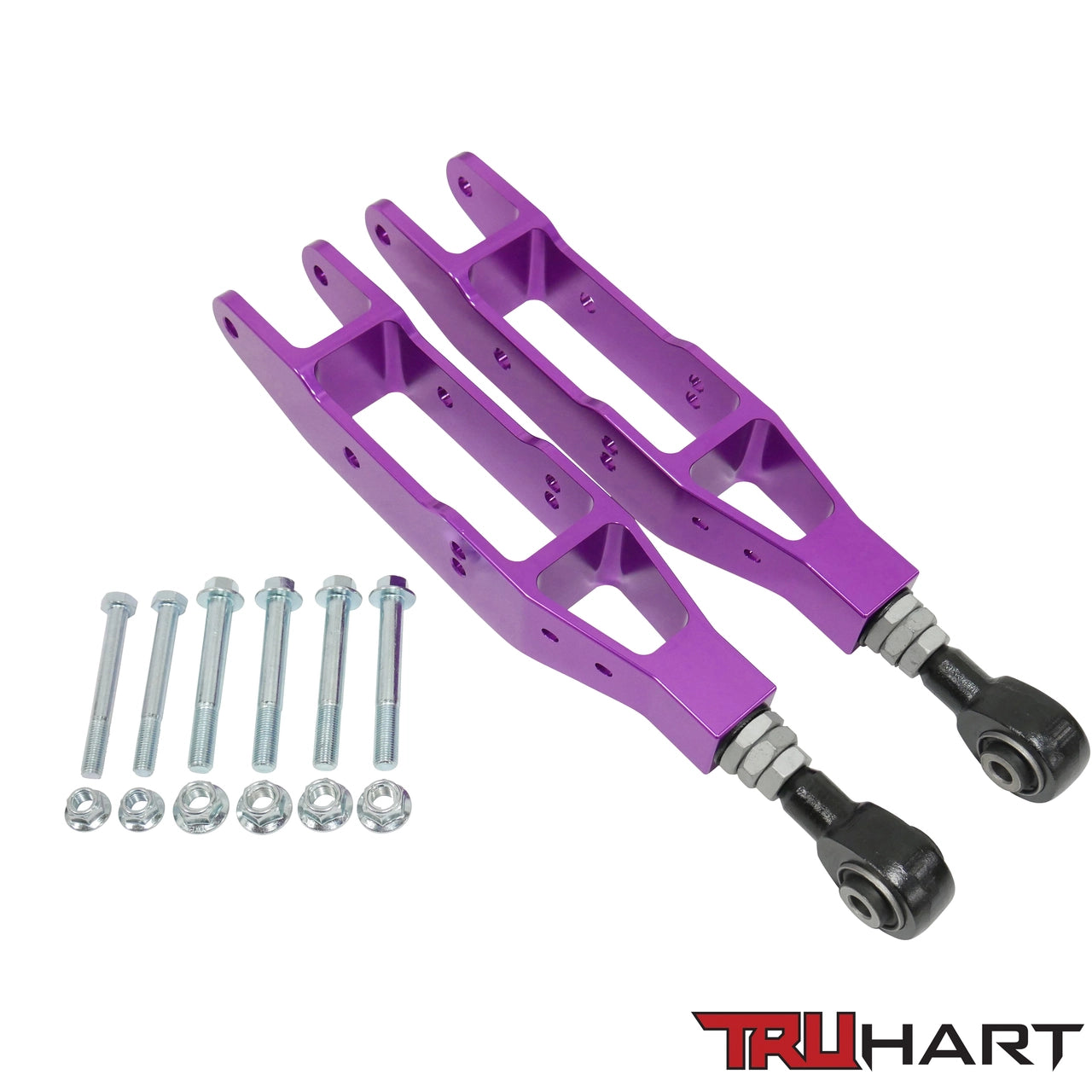 TruHart Adjustable Rear Lower Control Arms - Purple - Scion FR-S (2012-2016)